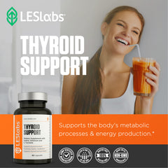 LES Labs Thyroid Support supports metabolism and hormone balance