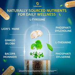 LetaGreen product label highlighting clean-label plant-based blend.