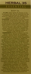 At-home diffuser usage with Herbal 35 three-bottle set