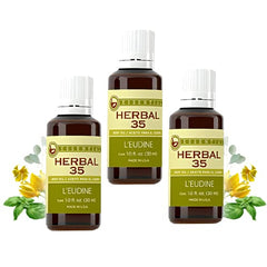 L’EUDINE Herbal 35 blend bottle for at-home aromatherapy