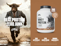 Levels Grass Fed Whey Powder bag and label highlighting clean ingredients.