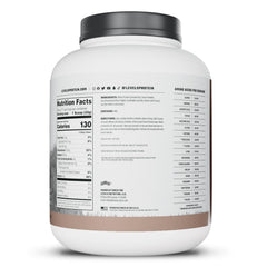 Monk fruit sweetener label suggests natural, lightly sweetened shakes from Levels whey.