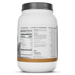 Shake time with Levels Grass Fed Whey in a mixer bottle