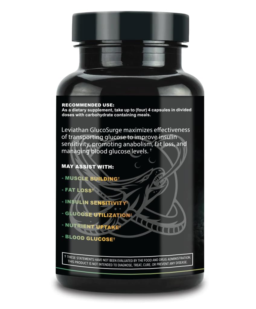 Close-up of ingredients highlights GlucoVantage plus chromium and cinnamon for holistic support.