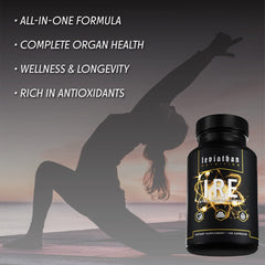 Leviathan Nutrition IRE ingredient blend featuring arjuna and resveratrol for vitality