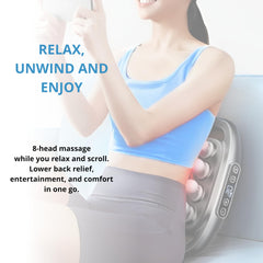LEVILO neck and shoulder massage helps unwind tense areas after long days.