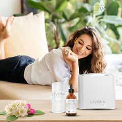 Levona Scent Blissful Aura gift box ideal for holidays and gifting.
