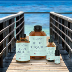 Levona Scent Blue Tranquility packaging box features gift-ready presentation.