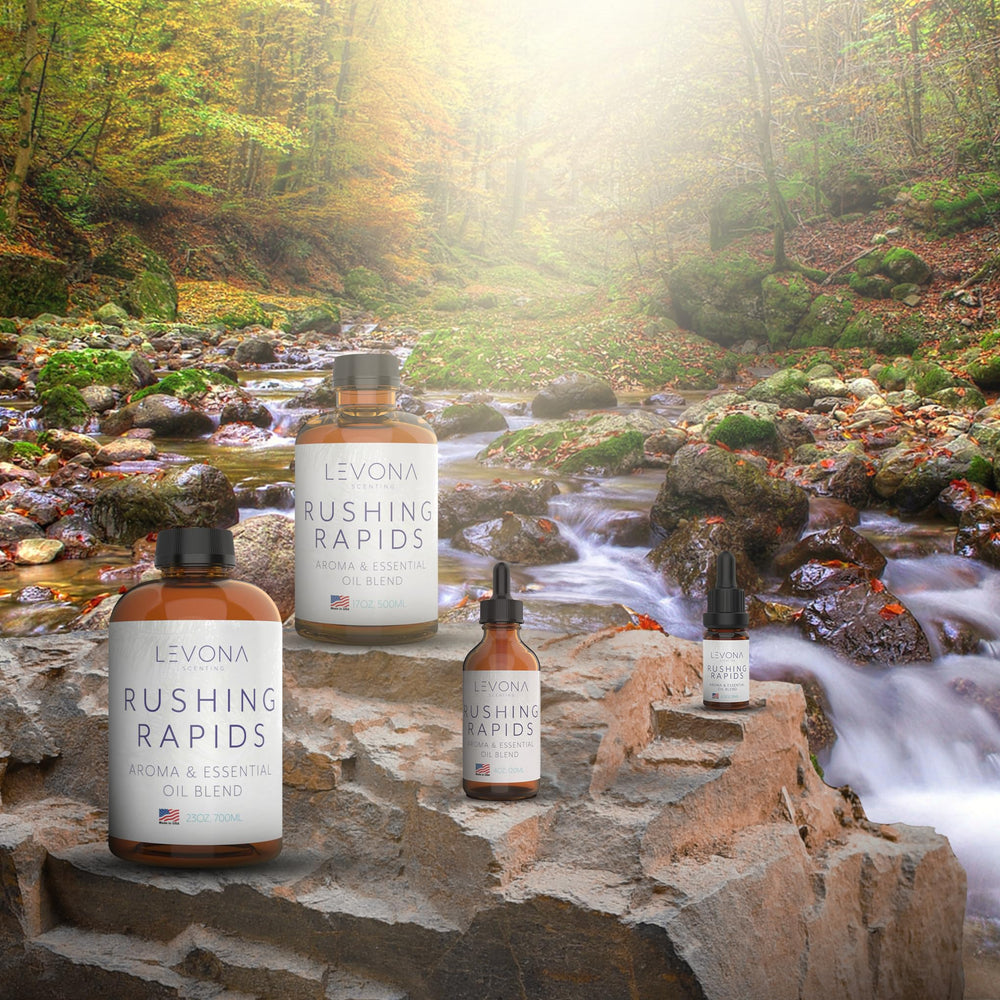 Levona Scent citrus-vanilla aroma enhances room mood and relaxation.