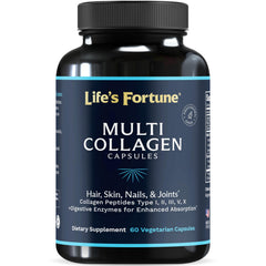 Lewis Labs Multi Collagen Powder bottle for joint and skin support.