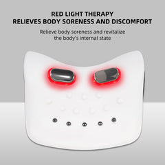 LeWiTools massager in action at desk for quick relief