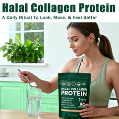 Lexenic Halal collagen powder scoop for measured daily portions and convenience
