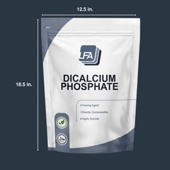LFA DCPD powder acting as a dental polishing abrasive in tablets