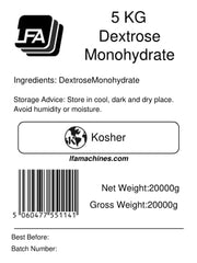 LFA Dextrose Monohydrate fine powder dissolves quickly in liquids for smooth blends.