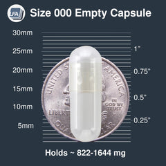 Clear LFA vegan HPMC capsules showing inert shells for sensitive ingredient handling