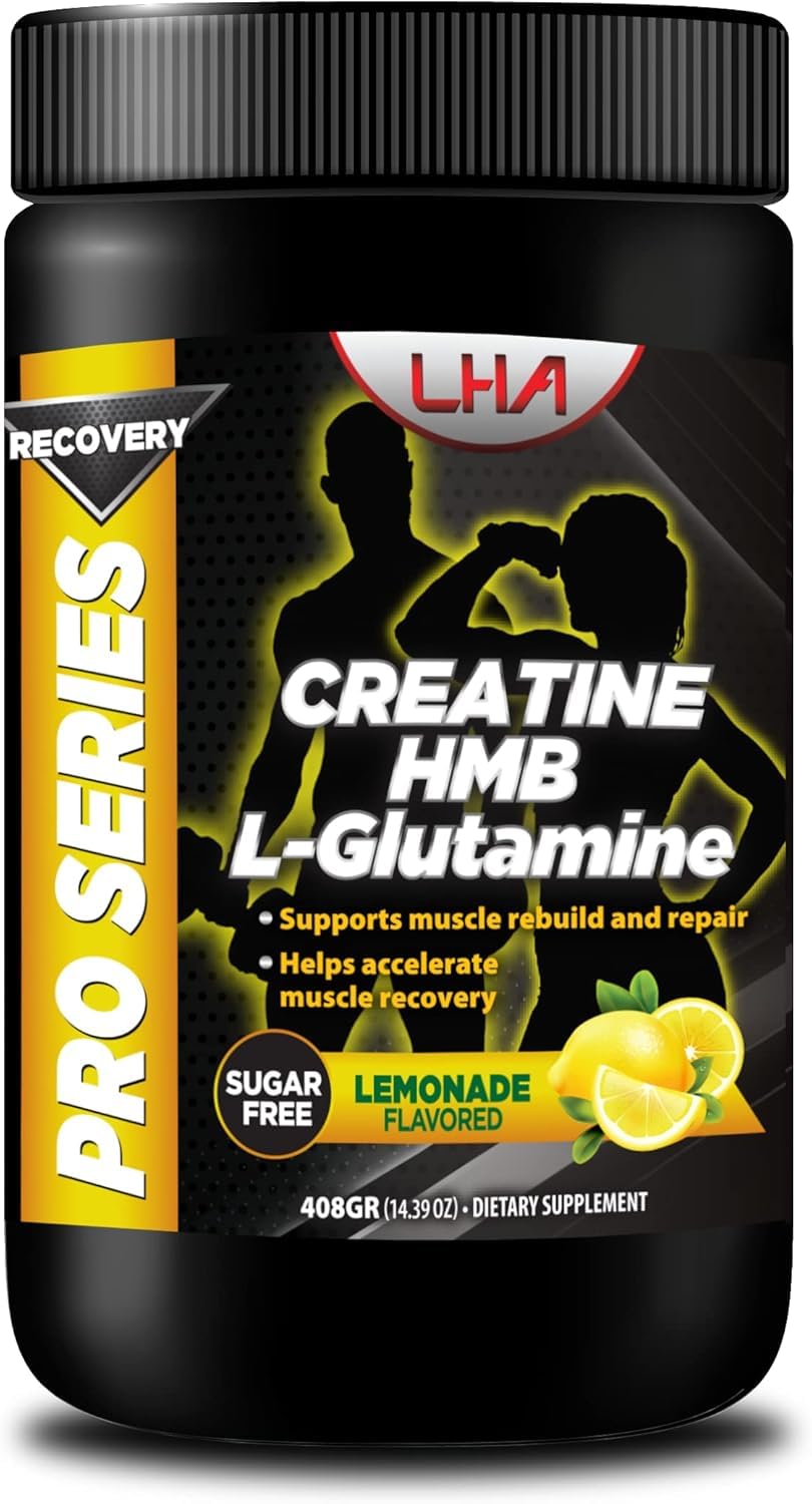 LHA Pro Series bottle back label highlights key ingredients for informed use