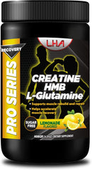 LHA Pro Series bottle back label highlights key ingredients for informed use