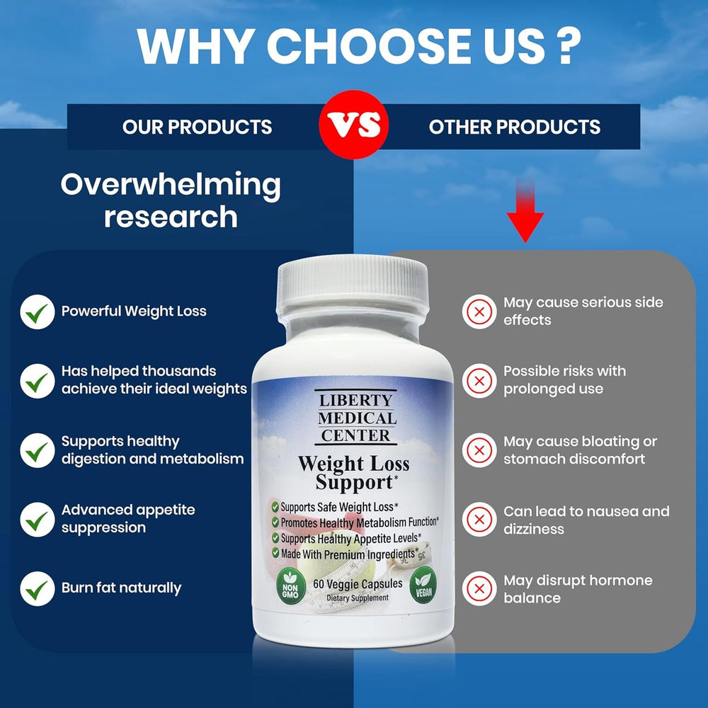 Liberty Medical Center USA-made badge reinforces trusted manufacturing standards