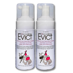 Lice Ladies Evict foam bottle for simple lice treatment application