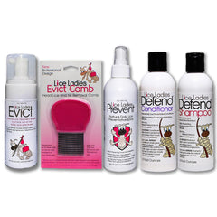 Lice Ladies mousse-light-foam for gentle coverage during haircare routine.
