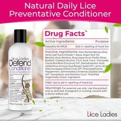Lice Ladies spray-lice-control for quick touch-ups during busy mornings.