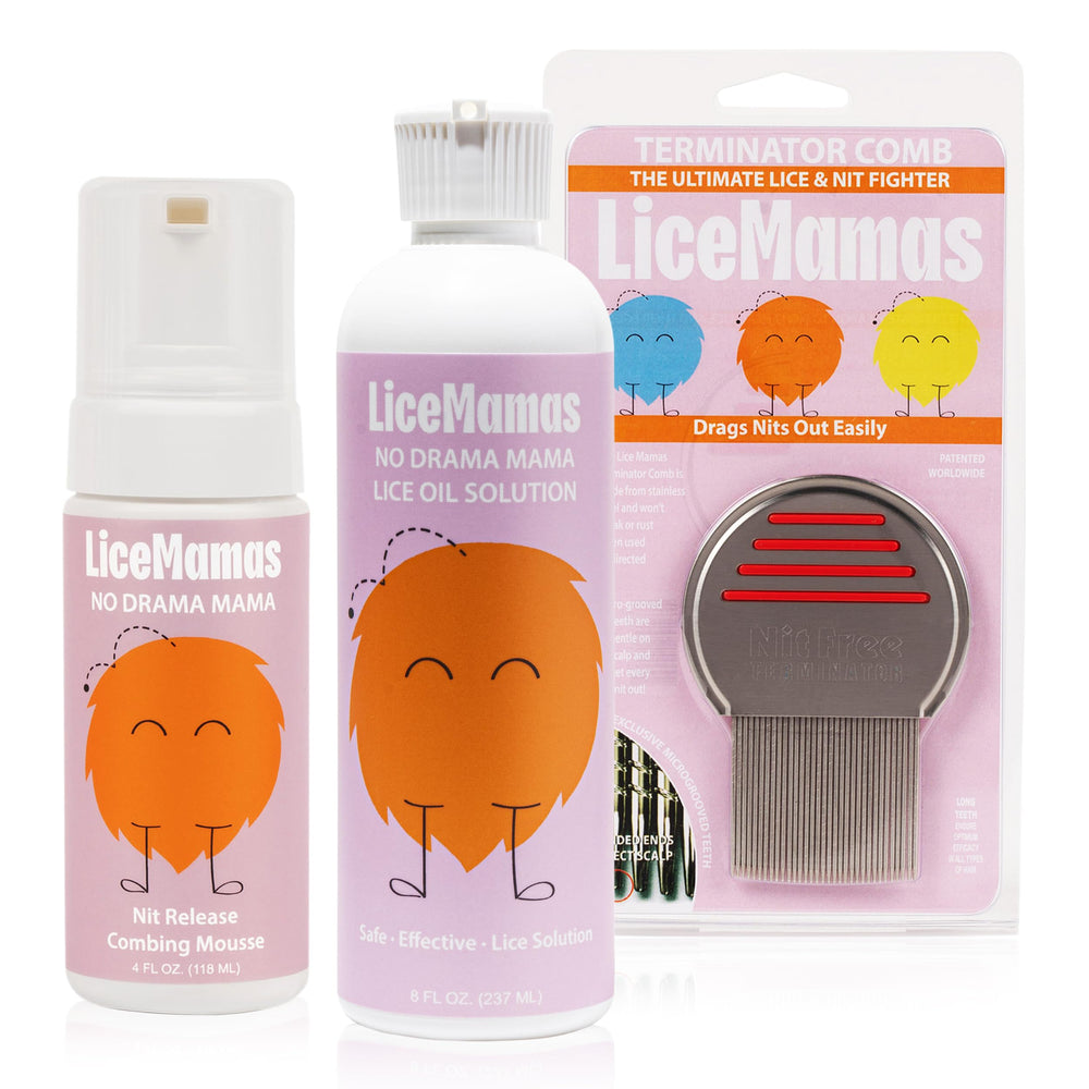 Lice Mamas ultimate kit oil application for at-home lice removal