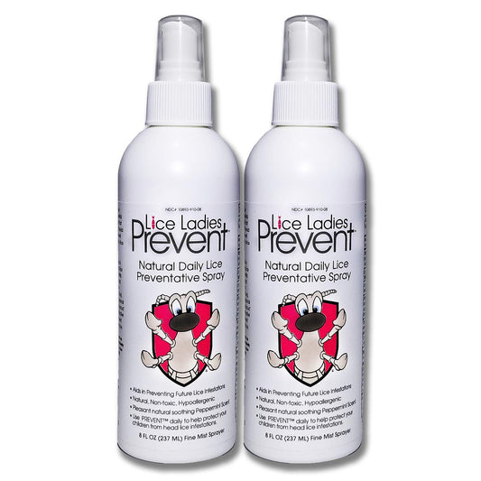 Lice Ladies Prevent spray bottle ready for daily use to deter lice.