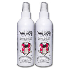 Lice Ladies Prevent spray bottle ready for daily use to deter lice.