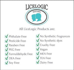 LiceLogic peppermint spray highlighting easy surface use and scent