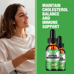 Lickshine immune-support routine: bergamot drops fit into your daily supplement ritual.