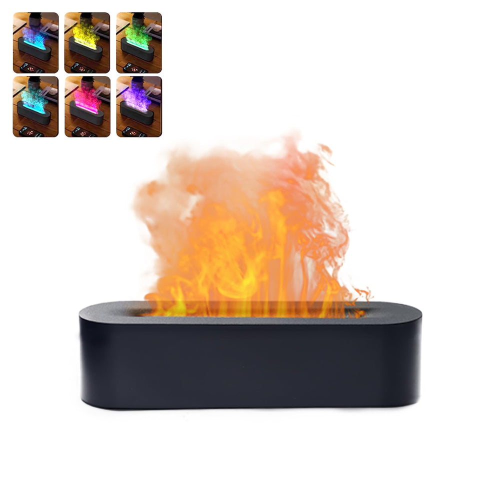 Liexopr fireplace diffuser realistic ambiance creates a cozy flicker for evenings at home.
