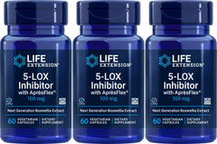 Life Extension 5-LOX Inhibitor with AprèsFlex bottle supports daily balance and easy routine.