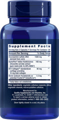Life Extension ArthroMax capsules on a counter for a simple daily routine.