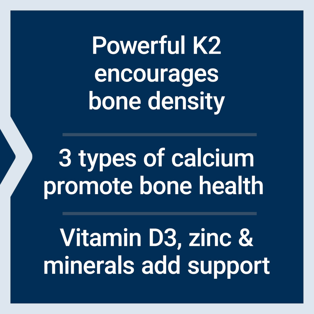 Life Extension Bone Restore Elite bottle pour illustrating convenient one-month supply