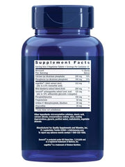 Life Extension Cognitex Elite Pregnenolone tablets on white background for memory support