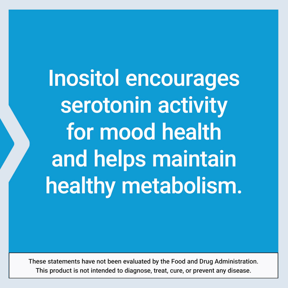 Life Extension Inositol Caps emphasizes gluten-free and non-GMO claim for clean supplementation.