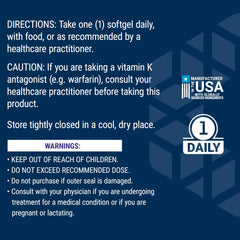 Life Extension non-GMO and gluten-free label closeup indicating purity