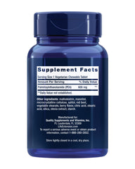 Life Extension Pea Discomfort Relief berry-flavored chewables provide convenient daily intake.