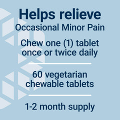 Life Extension Pea Discomfort Relief non-GMO formula for clean ingredients.
