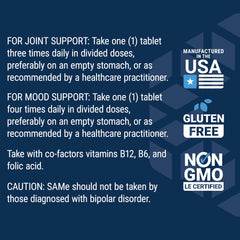 Life Extension SAMe enteric-coated pill demonstrates gentle, reliable absorption