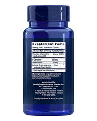 Front-label view highlights Life Extension Super Carnosine and gluten-free, non-GMO formulation.