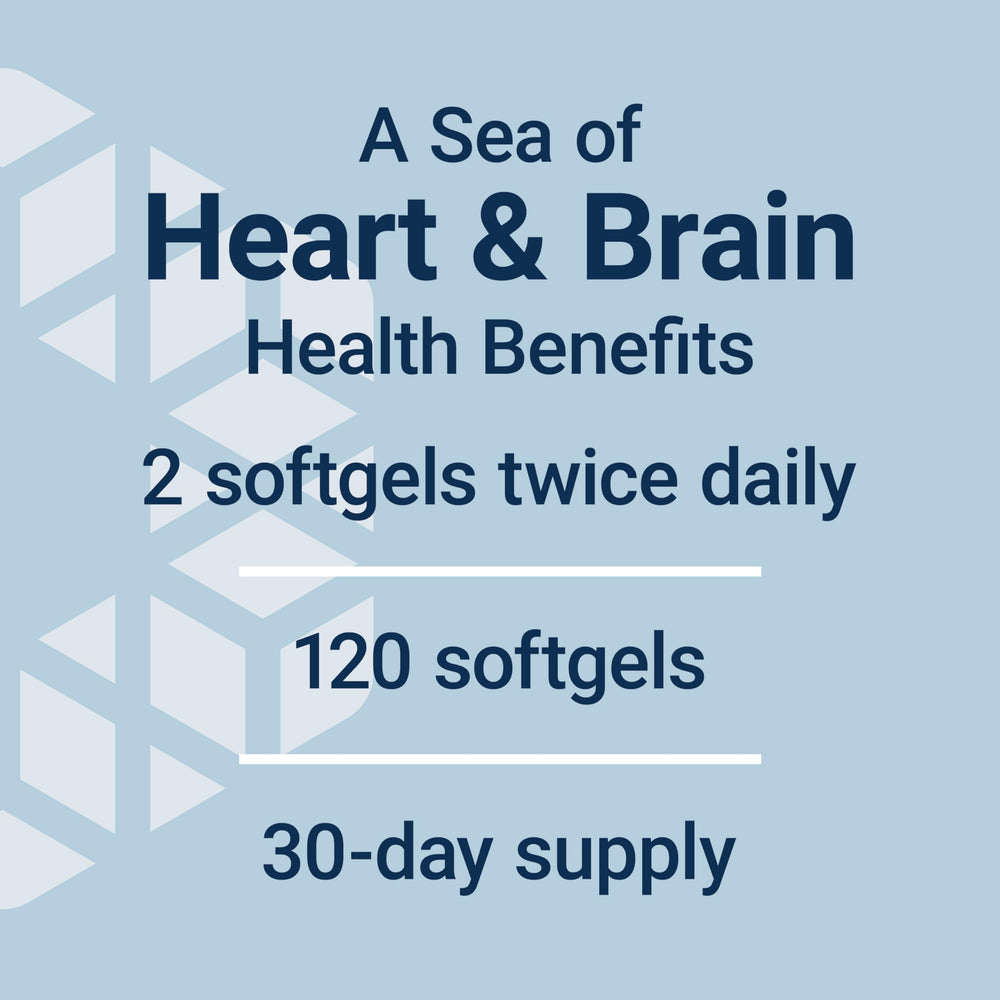 Life Extension Super Omega-3 serving size two softgels, easy daily dosage.