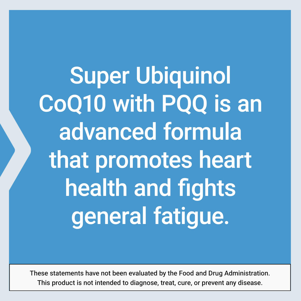 Life Extension Super Ubiquinol CoQ10 packaging shot highlights quality.