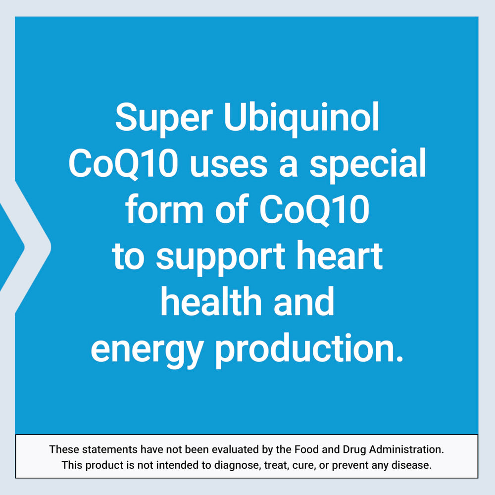 Life Extension Super Ubiquinol CoQ10 USA-made label signals quality.