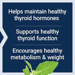 Life Extension Thyroid Support Complex iodine capsule highlighting hormone support