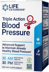 Life Extension Triple Action bottle front view highlighting day and night support.