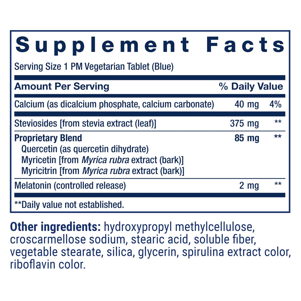 Life Extension Triple Action flavonoid blend closeup emphasizes quercetin and friends.