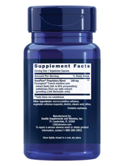 Close-up of Life Extension VenoFlow capsules for easy daily intake.