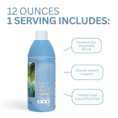 Life Force Body Balance honey with sea vegetables illustrating natural energy support