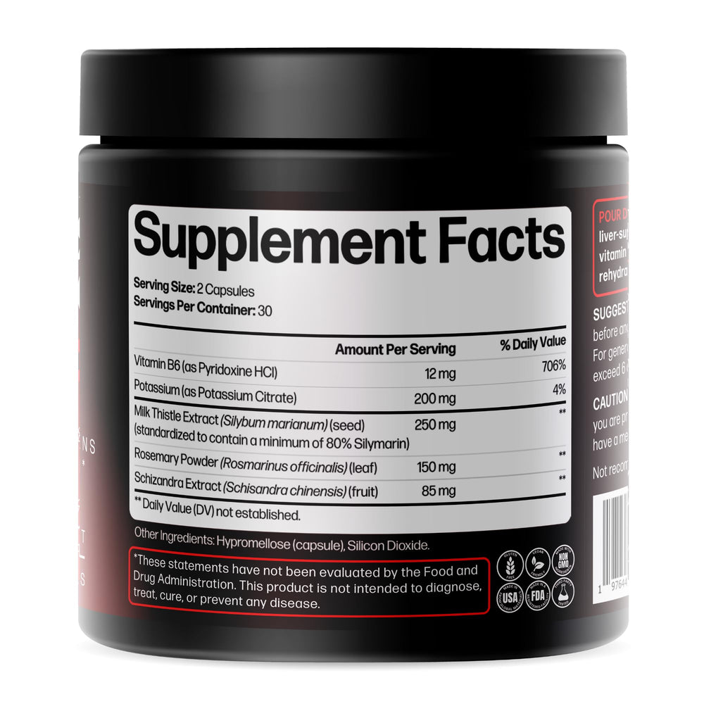 Life Happns vegan, non-GMO facility claim for purity.